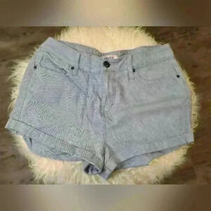 Adam Levine Blue And White Short